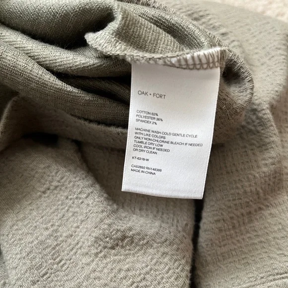 Olive Green Button-Up - Picture 5 of 5